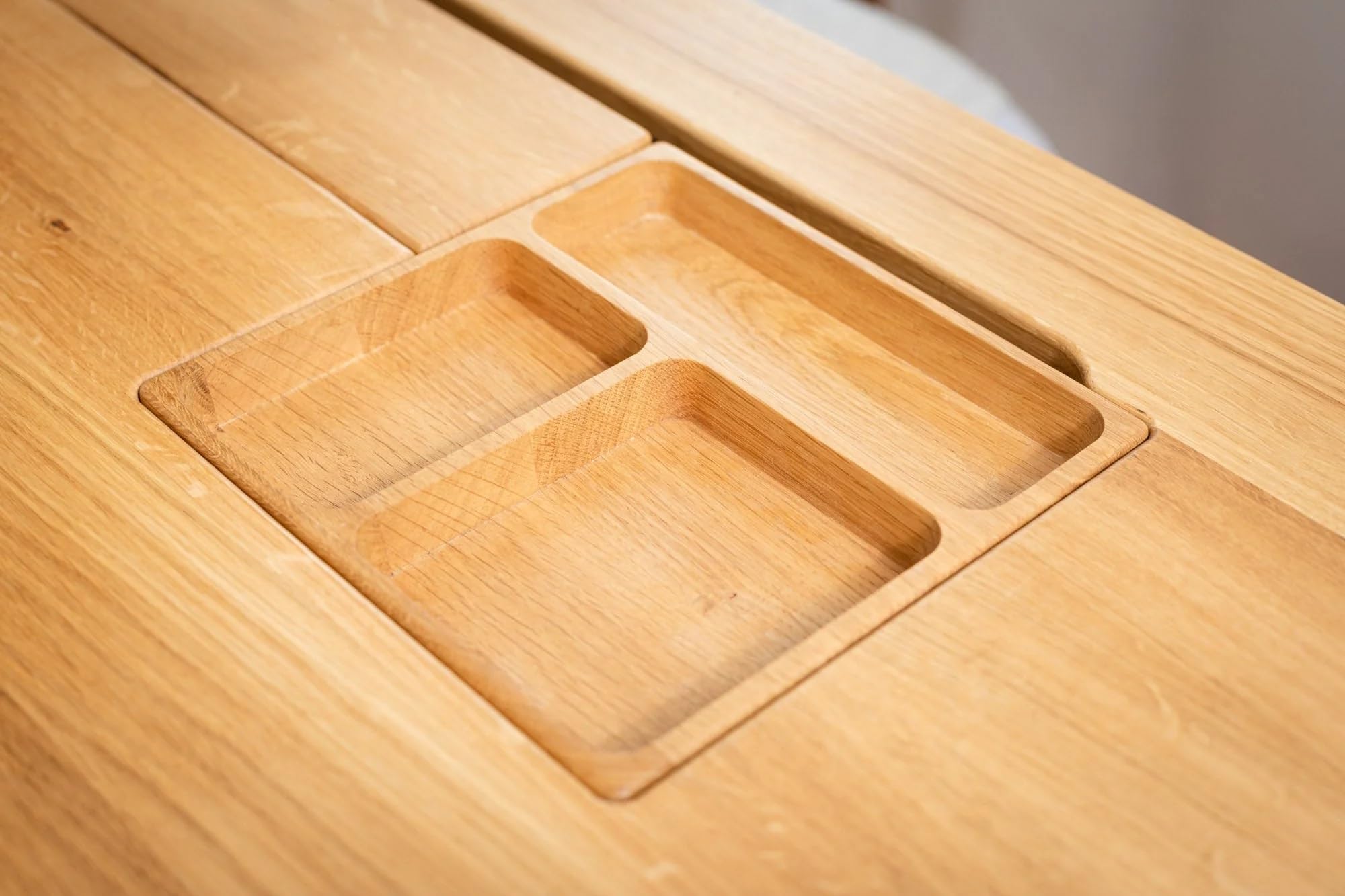 ErgoHide Desk organizer (Eichenholz)