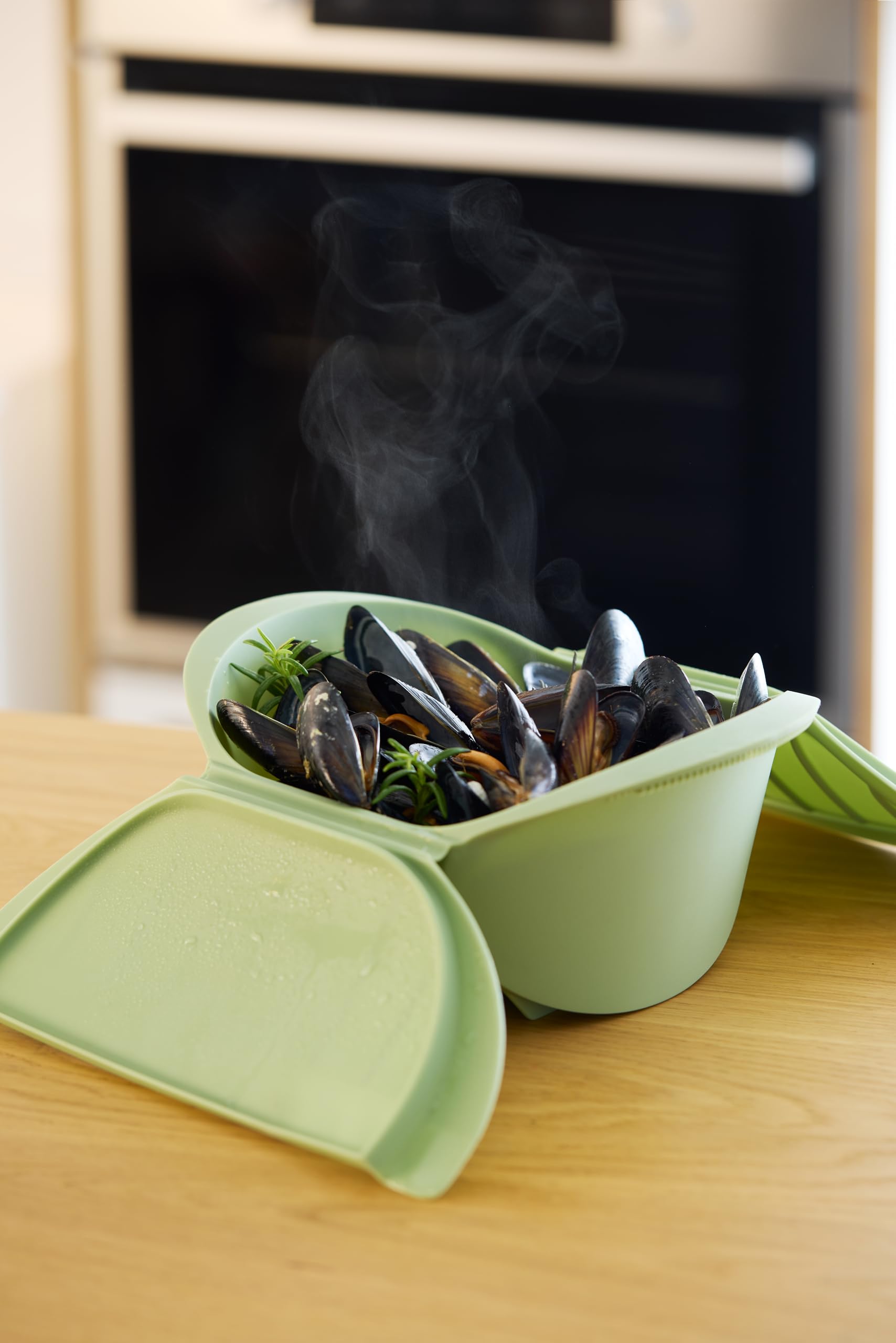 Lékué Cooker a vapore in silicone Large, 1,2 persone
