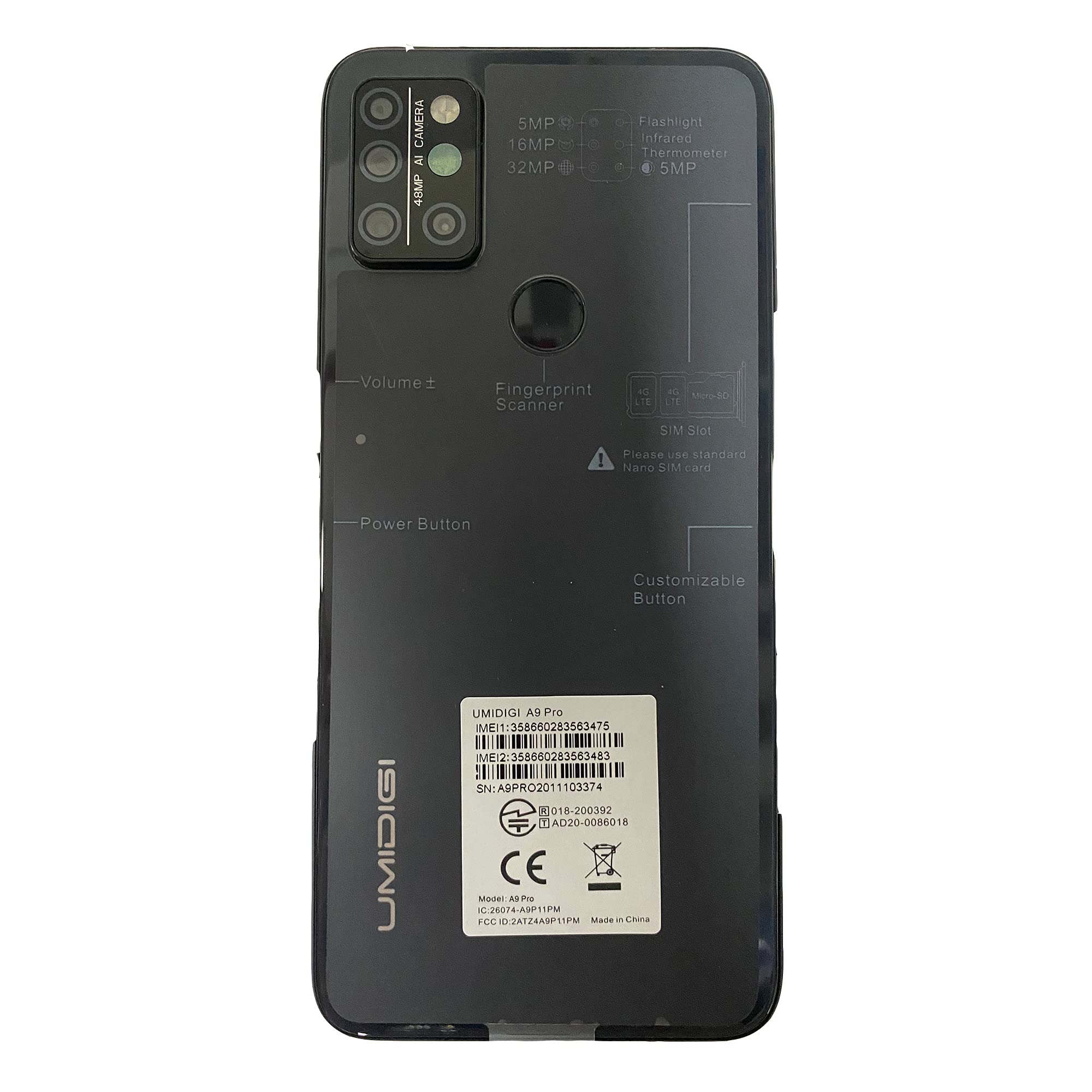 Amazon.com: UMIDIGI A9 Pro Unlocked Cell Phones(4+64GB) 6.3