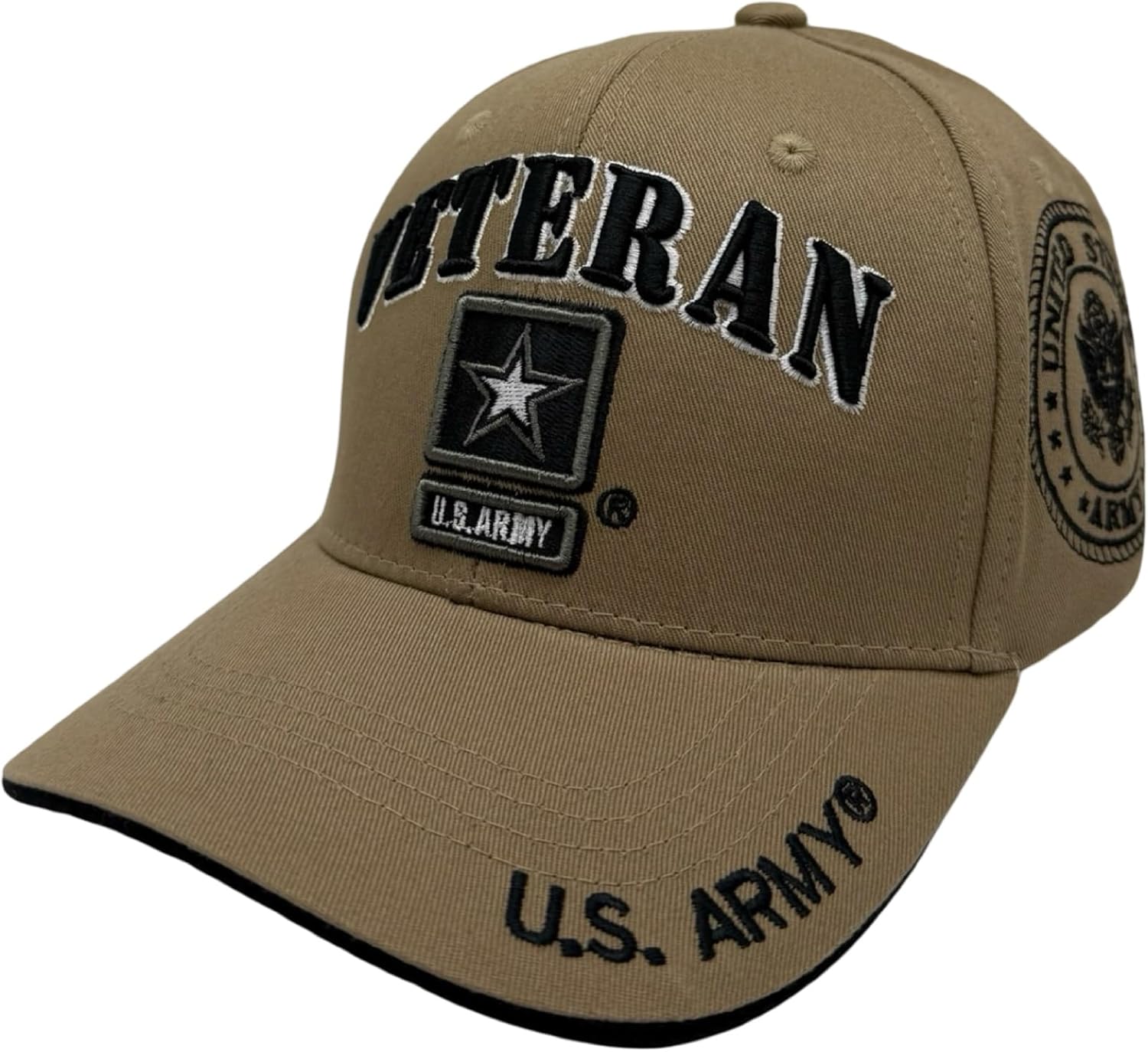 Khaki (3d Veteran Square Logo)