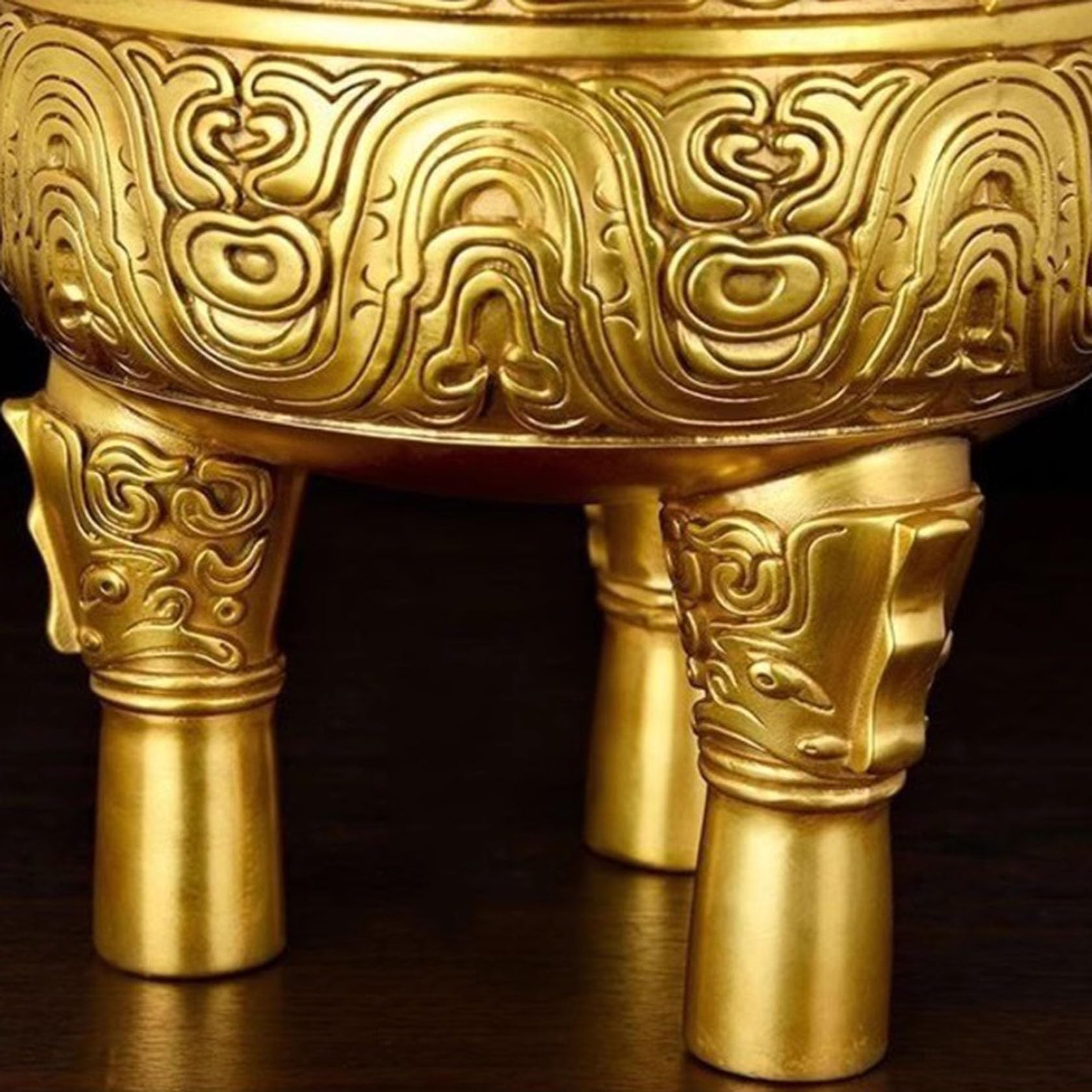 Amazon｜香炉、純銅製三本足香炉、会社、店舗、リビング、香箱に最適