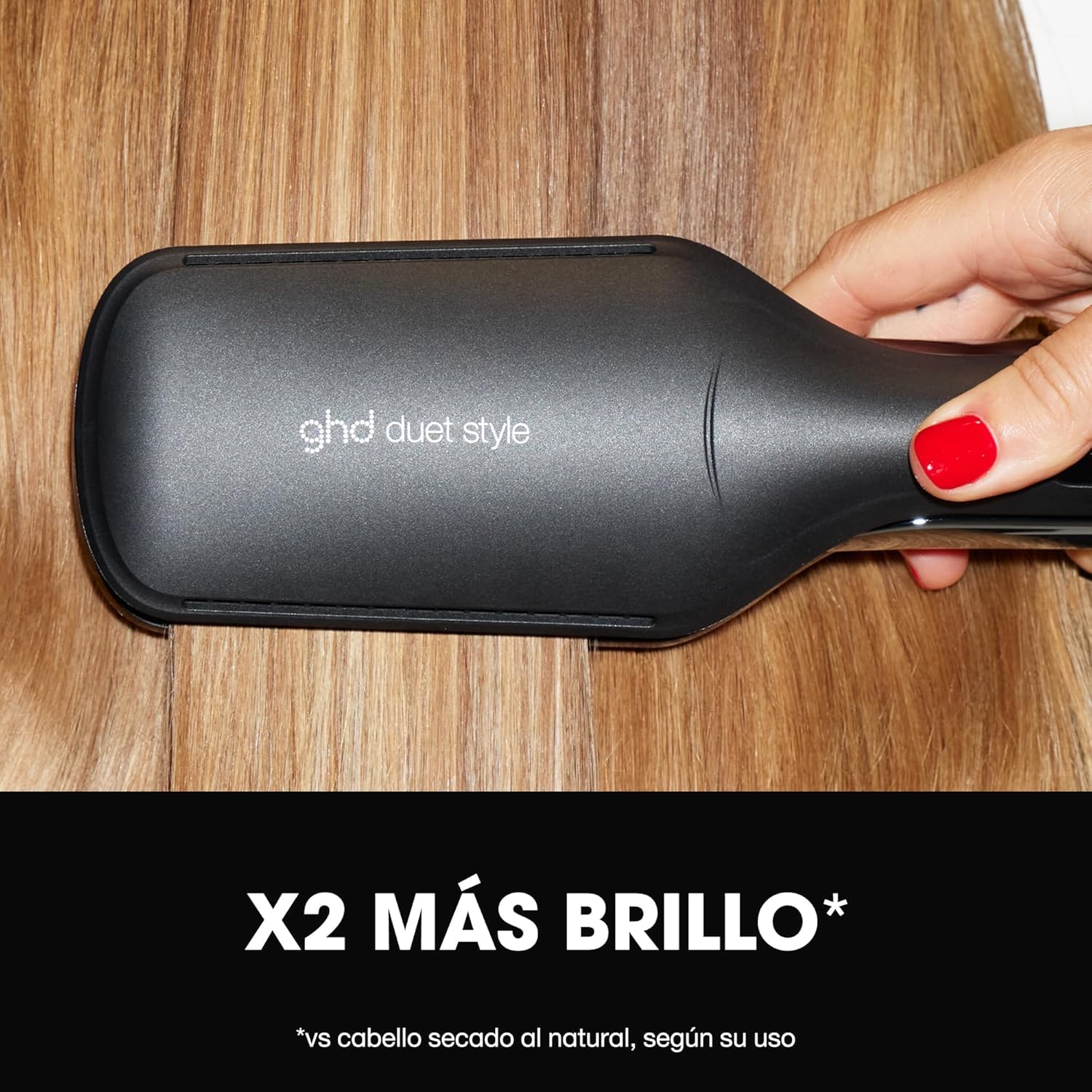 ghd Duet Style - Plancha de Pelo y Secador 2 en 1, De Mojado a Peinado Sin Daño Térmico, Sin Encrespamiento, Más Brillo - Para Todo Tipo de Cabello - (Enchufe Europeo)