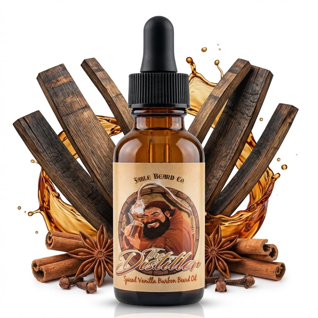 Fable Beard Co. Beard Oil - The Distiller for Softening