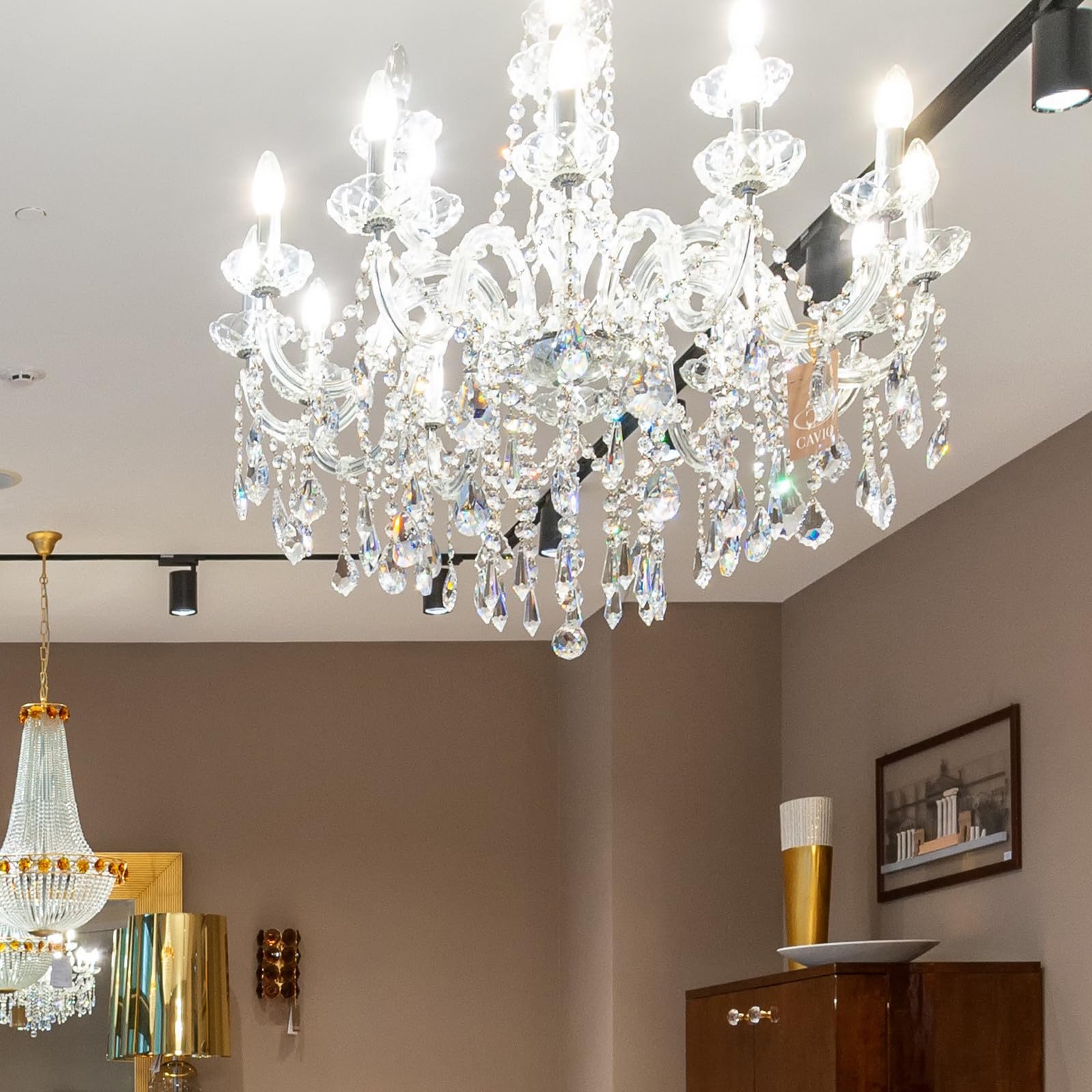 20stücke Kristallkugelprismen Klare Ball Anhänger Hängen Für Fenster Baum Kronleuchter Zubehör Sonnenfänger Perlenvorhang Babyzimmer Gartendekoration