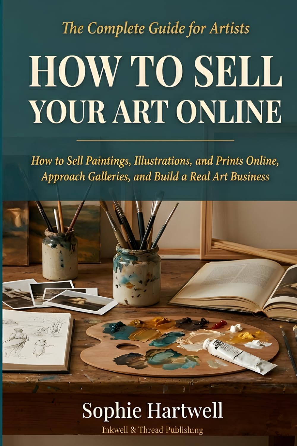 How to Sell Your Art Online: How to Sell Paintings, Illustrations, and Prints Online, Approach Galleries, and Build a Real Art Business