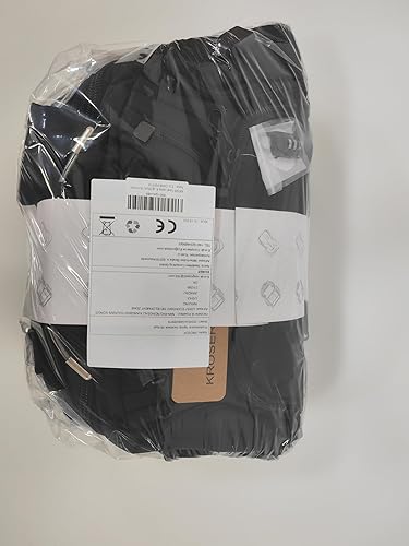 B0B3QDGN2V_image_7 KROSER Mochila de viaje para computadora portátil resistente, Negro Gris, 18.4 inch, Mochilas Daypack