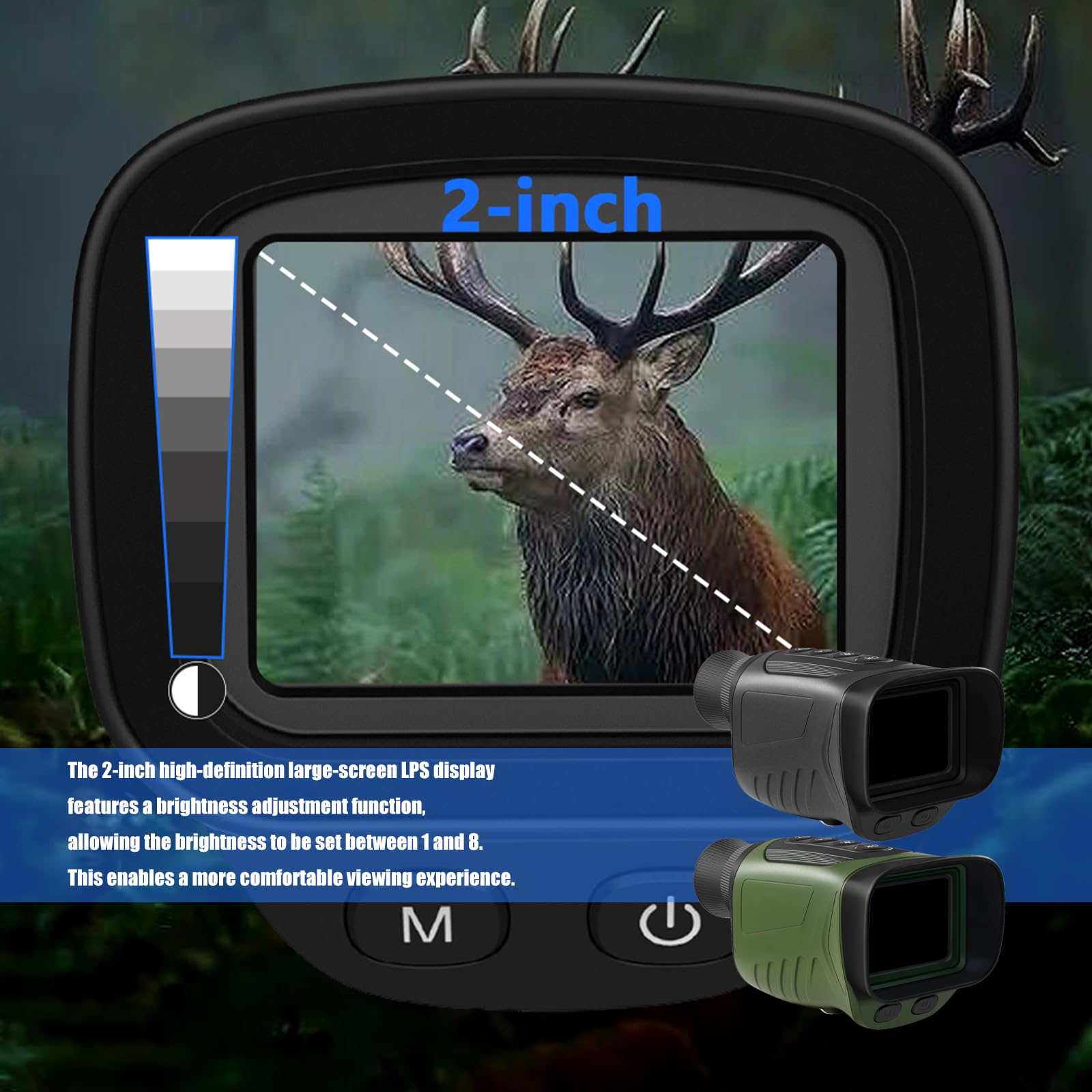 Télescope numérique compact avec enregistrement vidéo, idéal