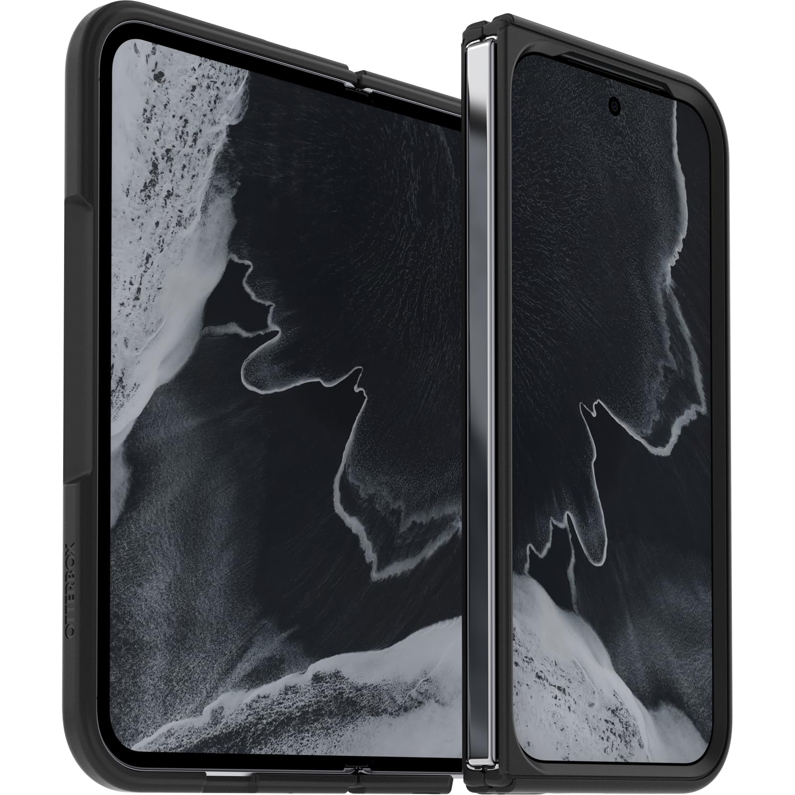 OtterBox Cover Lumen Pixelsnap per Pixel 11 Pro Fold, Nero | Custodia resistente a shock e cadute, in 2 pezzi, con magneti, testata a norme MIL-STD 810G, per telefoni pieghevoli