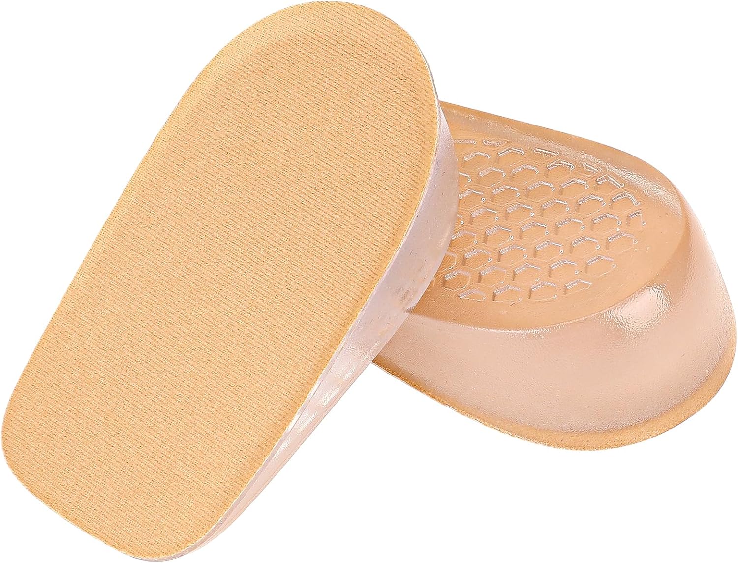 Height Increase Insoles, Soft Heel Lift Inserts, Shoe Lifts for Uneven Legs, Shoe