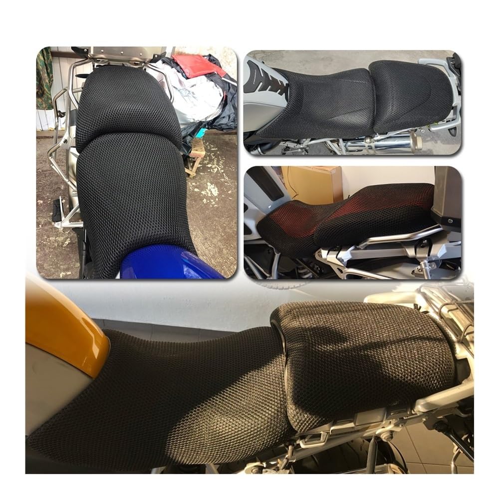 Coprisella per moto sportiva Moto Maglia Copertura di Sede Cuscino Protezione Rete Traspirante Impermeabile Per R1200GS GS1200 LC ADV 2006-2012 2013-2018