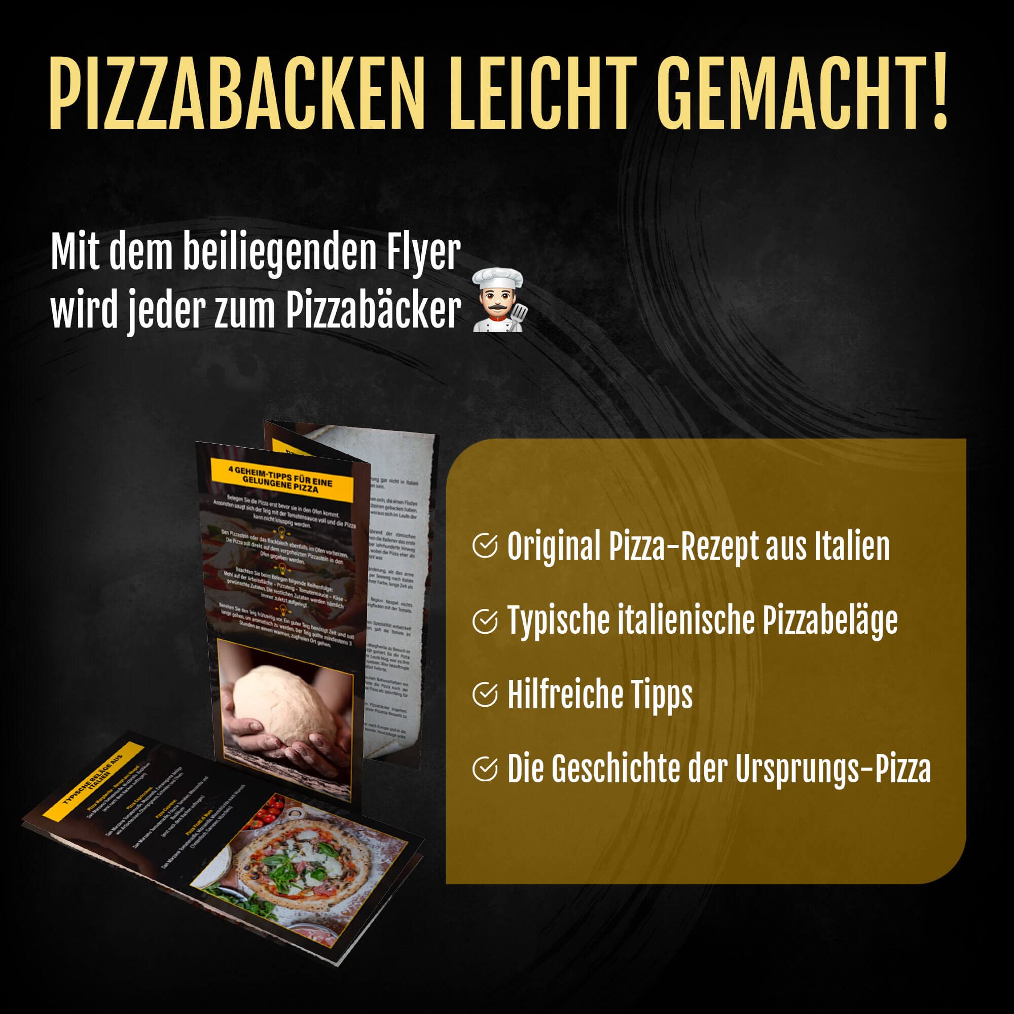 Caputo - DELICRET - 6x 1kg Mehl Pizzeria [Pizzamehl Typ 00] + 1x 100g Lievito Trockenhefe