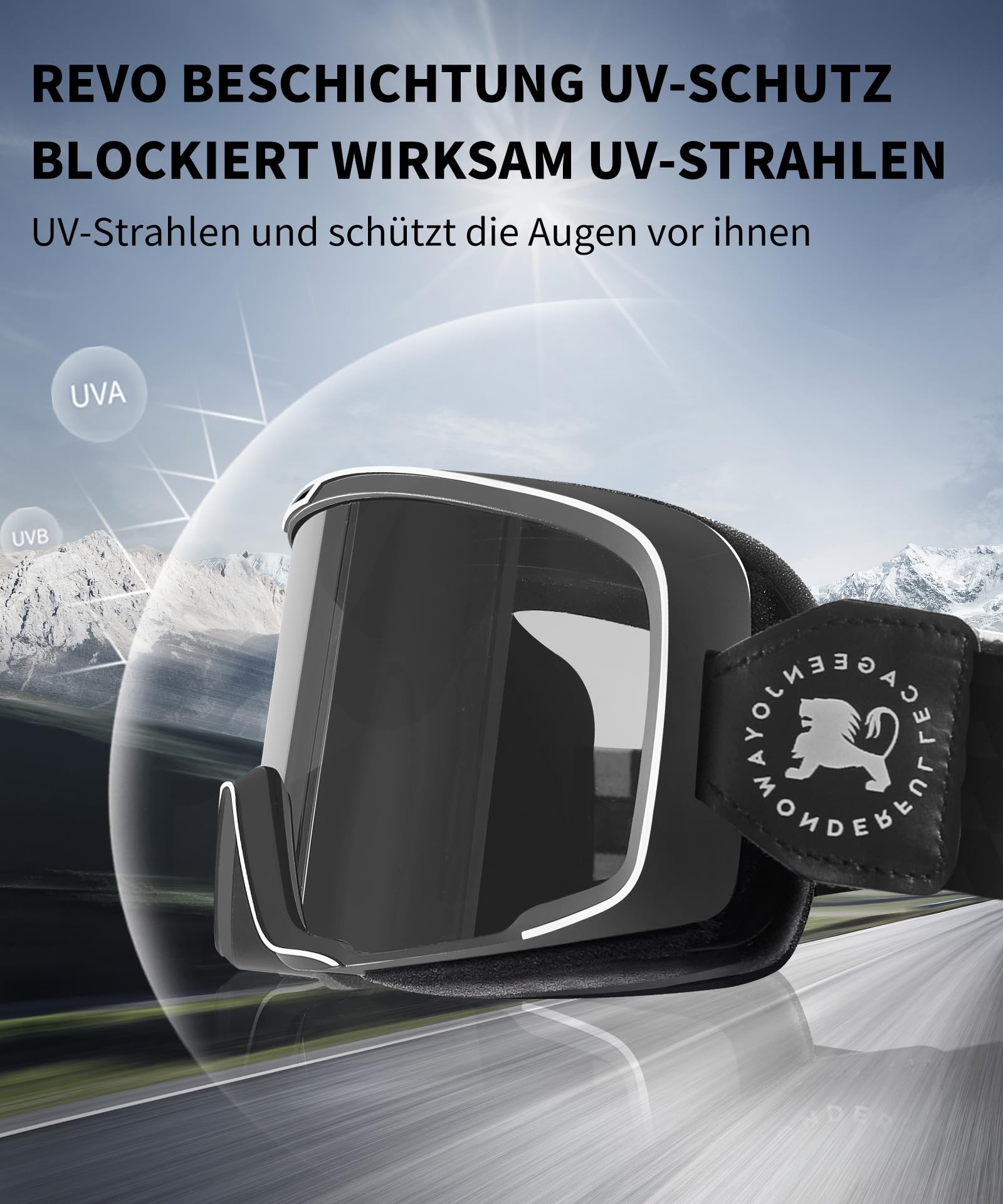Lunettes de moto photochromiques pour homme et femme, coupe-vent, résistantes aux chocs, anti-buée, lunettes de moto