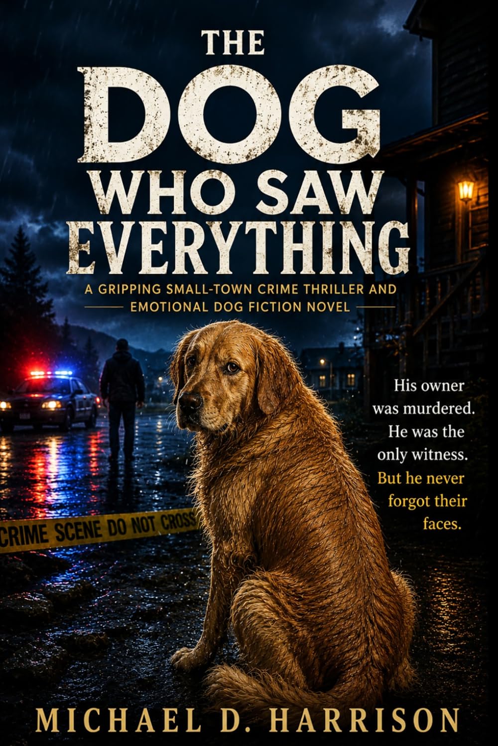 THE DOG WHO SAW EVERYTHING: A Gripping Small-Town Crime Thriller and Emotional Dog Fiction Novel (Tails of Loyalty)