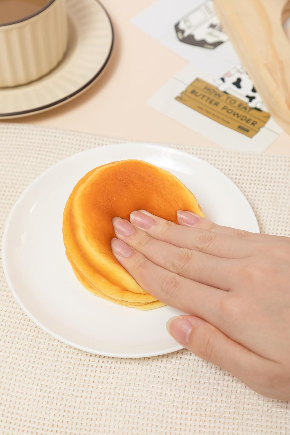 Delightful Bread Squishies - Layer Cake - Realistic Slow Rising Fidget Toy, Scented Stress Relief, Fun Restaurant Decor, Safe PU Material for Endless Squeezable Joy! - Image 6