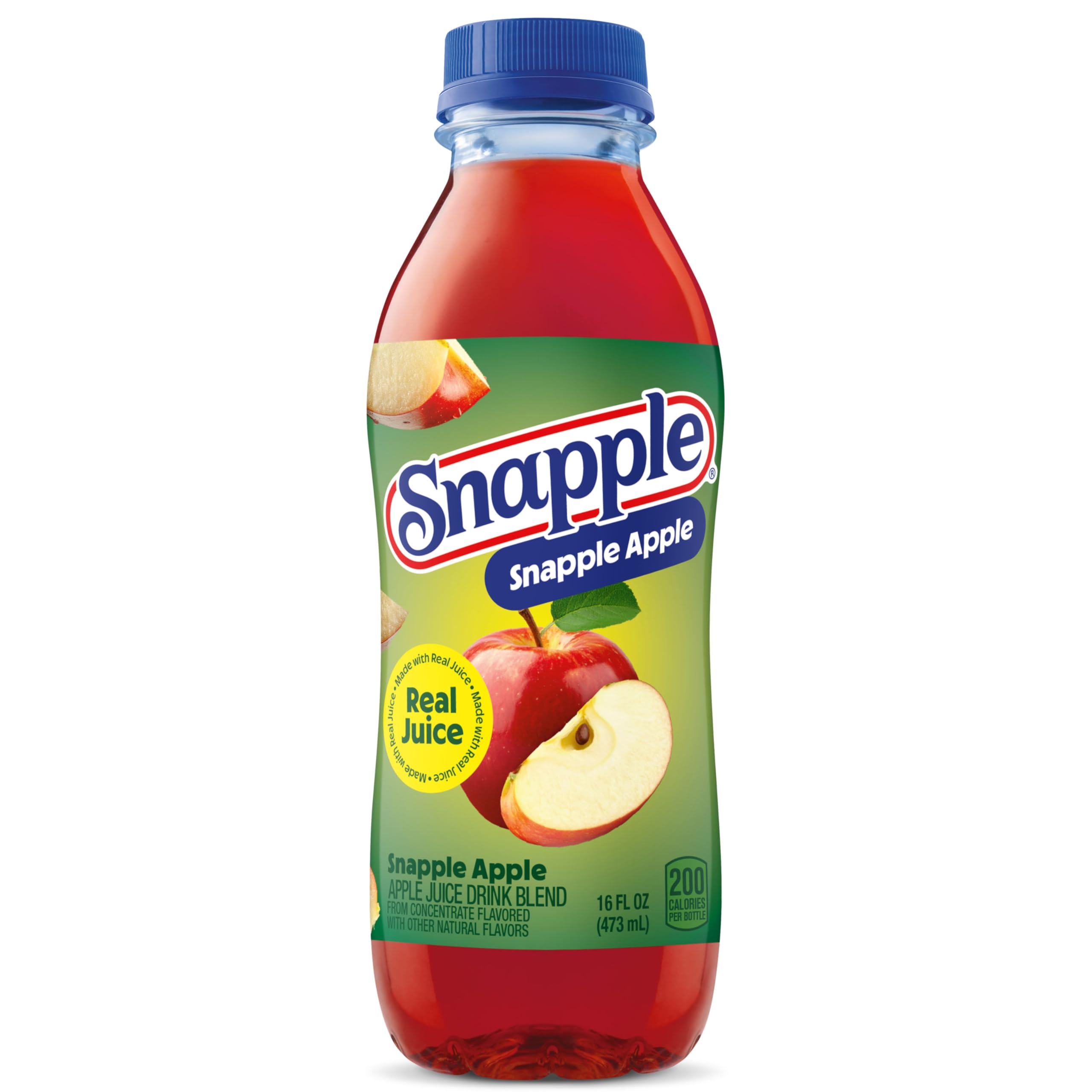 Snapple Herbata jabłkowa - naturalnie aromatyzowana herbata mrożona - butelki 24 x 473 ml