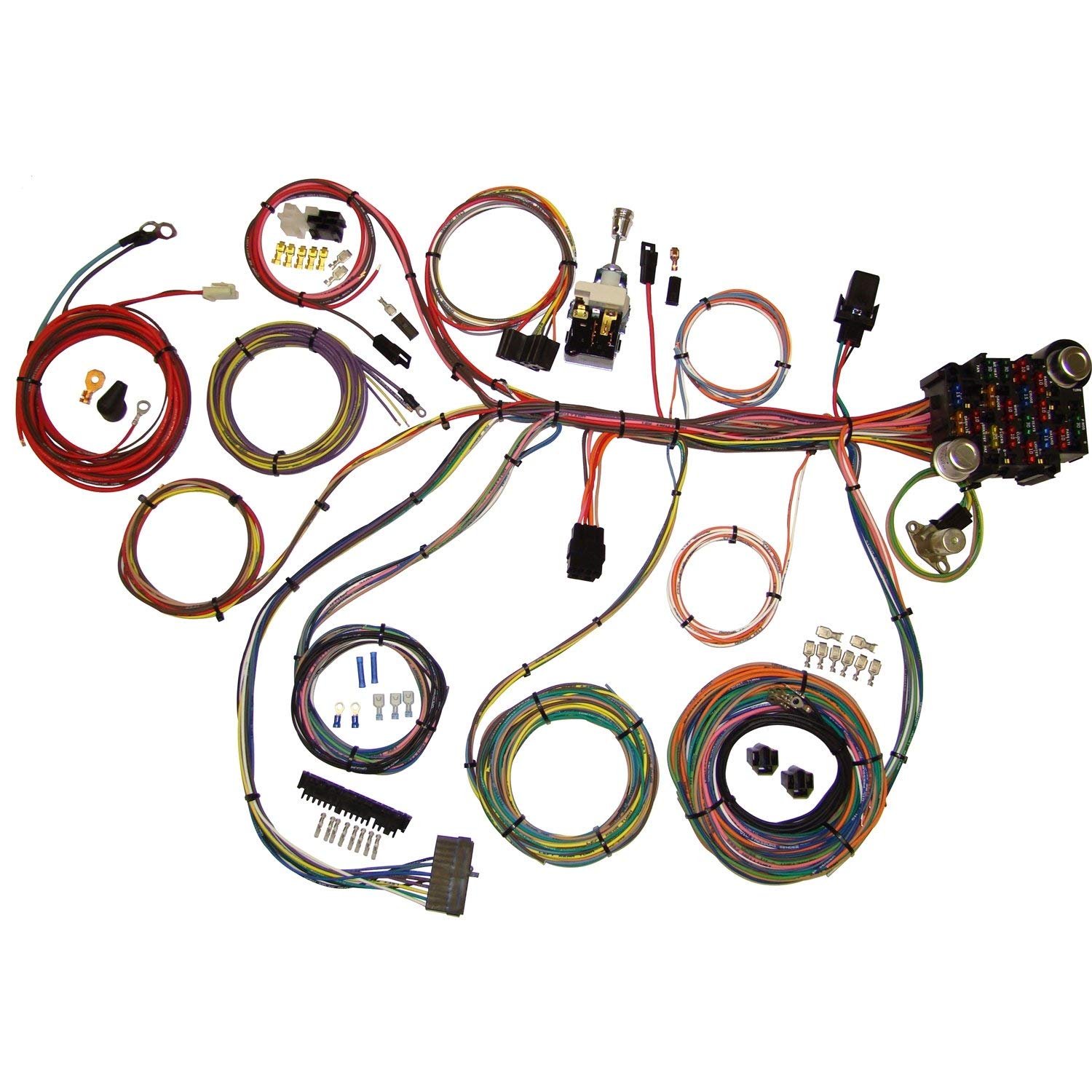American AutowirePower Plus 20 KIT - Universal Wiring System - WIRING HARNESS - Copper Core Conductor, PVC Insulation