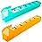 2-Pack Large Weekly Pill Organizer,7 Day Pill Cases Organizers Once A Day,Am Pm Pill Container 14 Compartment,Daily Vitamin Pill Box Dispenser 1 Week,Medication Aid Organizer Box for Supplement