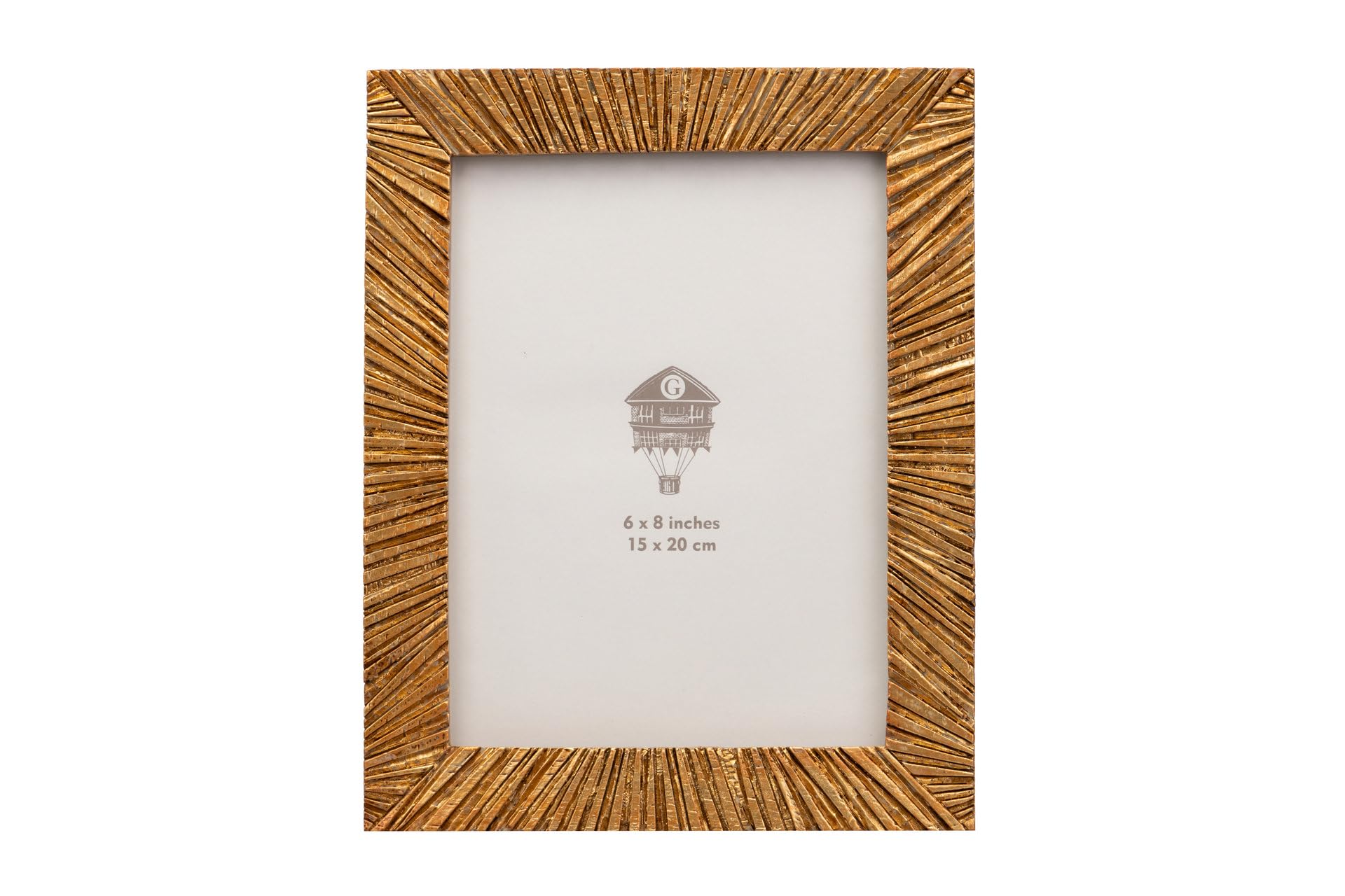 Adda Home Portafotos Resina Dorado Antique 15X20 Cm