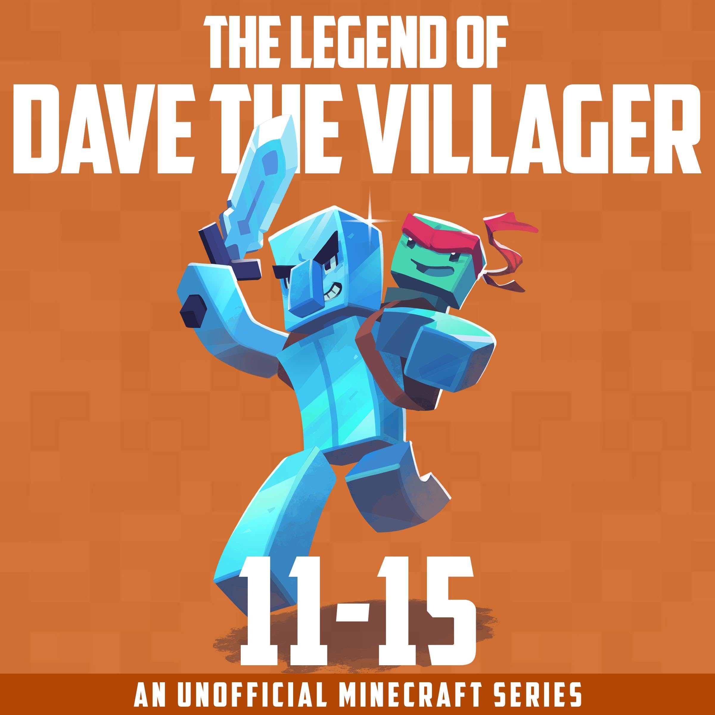Cover art for The Legend of Dave the Villager, Books 11–15