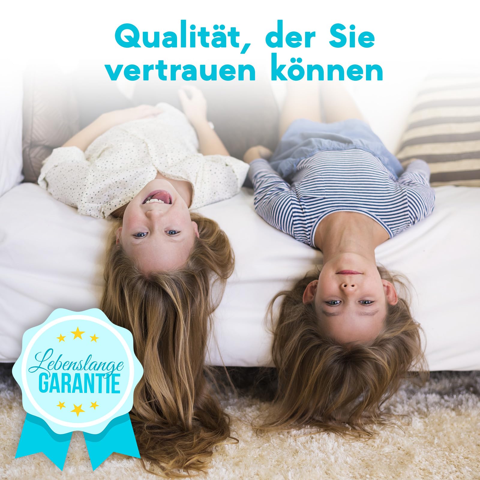 Läusekamm Kinder 2er Set - Nissenkamm Edelstahl mit Lupe, Extra Fein | Extrem feine Stahlzähne entfernen Läuse & Nissen zuverlässig. Integrierte Lupe. Sanft für Kinder – nass & trocken.