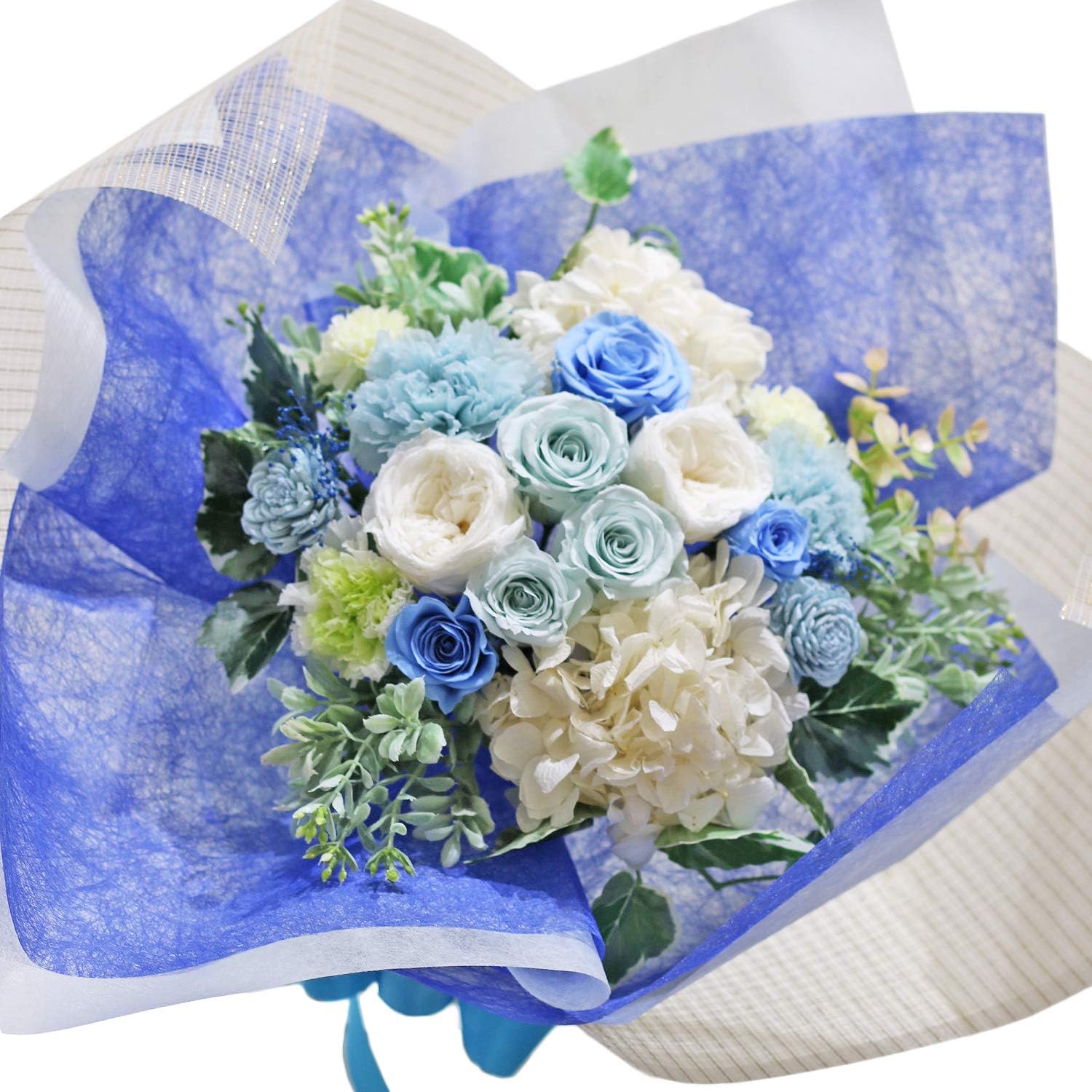 ドライフラワースワッグ 北海道の春 ホワイトイエロー ドライフラワー