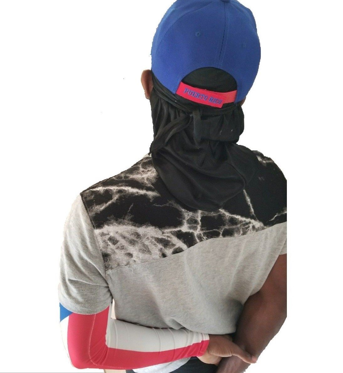 BUNFIREs Barbados Bajan Arm or Calf Sleeve Medium Size 1 Sleeve for Men Women Sunblock Cooler Protective Sports