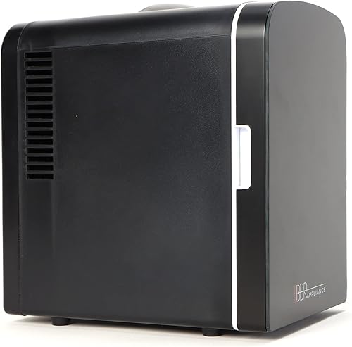 Miniatura 3 de Uber Appliance Mini refrigerador para belleza, cuidado de la piel, maquillaje y almacenamiento de cosméticos con pizarra blanca de borrado en seco -