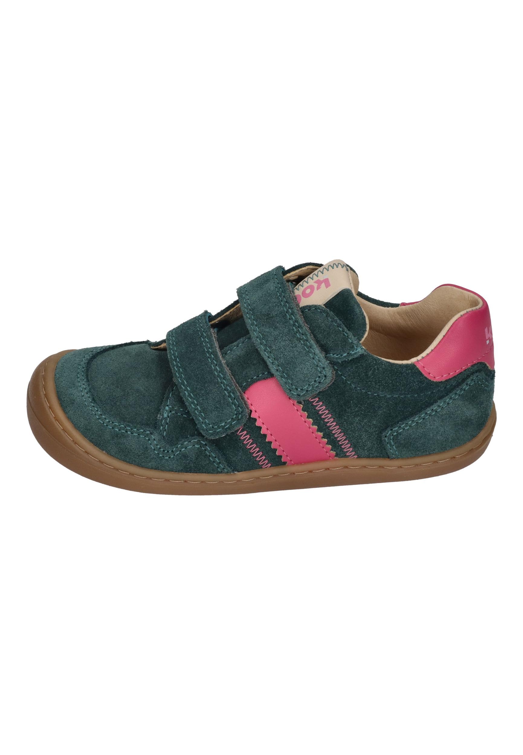 KOEL Barefoot Kinder Sneakers Bali Suede 3.0 Turquoise