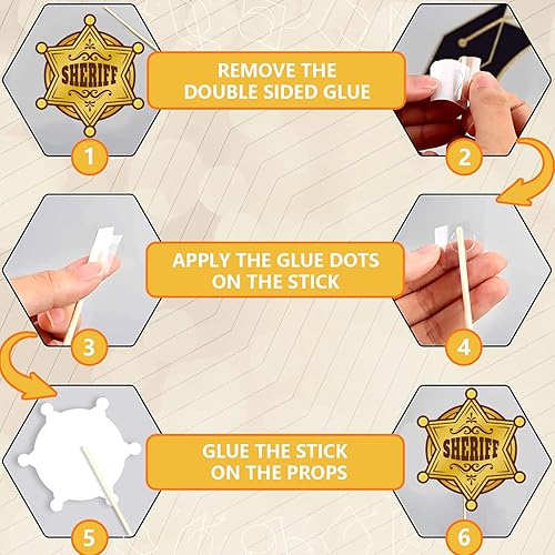 Miniatura 3 de 36 piezas de decoración de fiesta de campo, accesorios para cabina de fotos, accesorios de cabina de fotos del oeste para decoraciones de fiesta