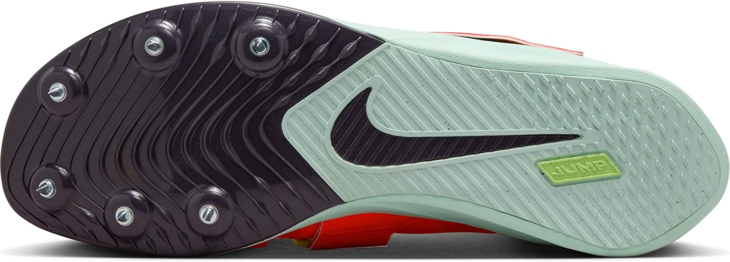 Unisex Zoom Rival Jump (600 - Bright Crimson/Washed Coral-Lime Blast)