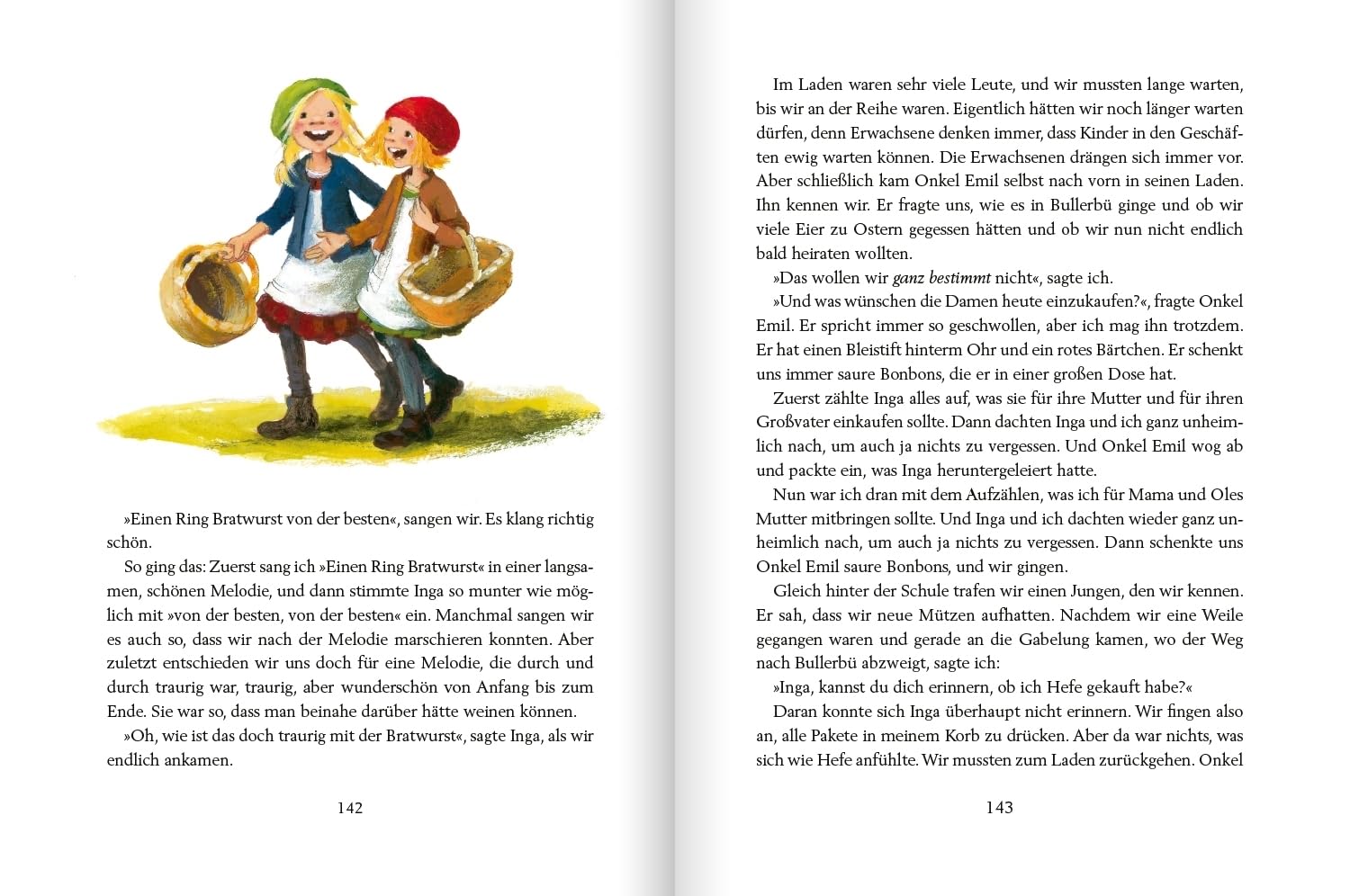 Wir Kinder aus Bullerbü. Alle Abenteuer in einem Band: Modern und farbig illustriert von Katrin Engelking: 1-3