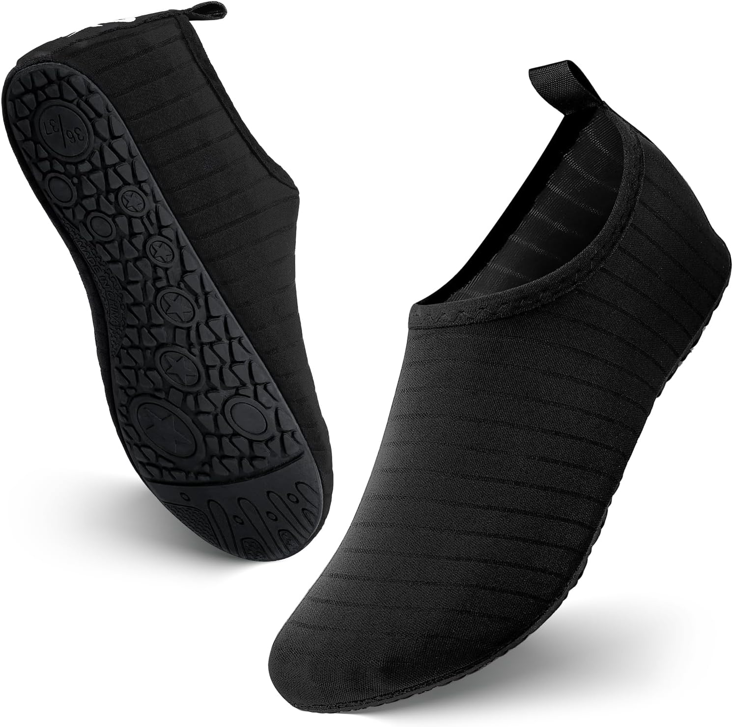 Water Shoes for Women Men Kids, Barefoot Quick-Dry Aqua Water Socks Slip-on Swim Beach Shoes for Snorkeling Surfing Kayaking Beach Walking Yoga
