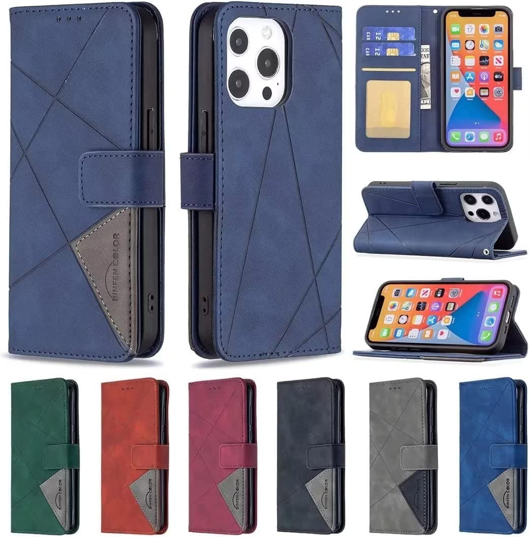 Custodia HualuBro Per Nokia 2.3 Con Flip Cover A Portafoglio In Pelle PU E Chiusura Magnetica - Colore Rosso