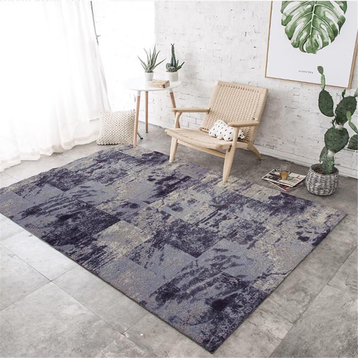 Tapis garcon doux 80x120cm pour securiser un sol de chambre froid