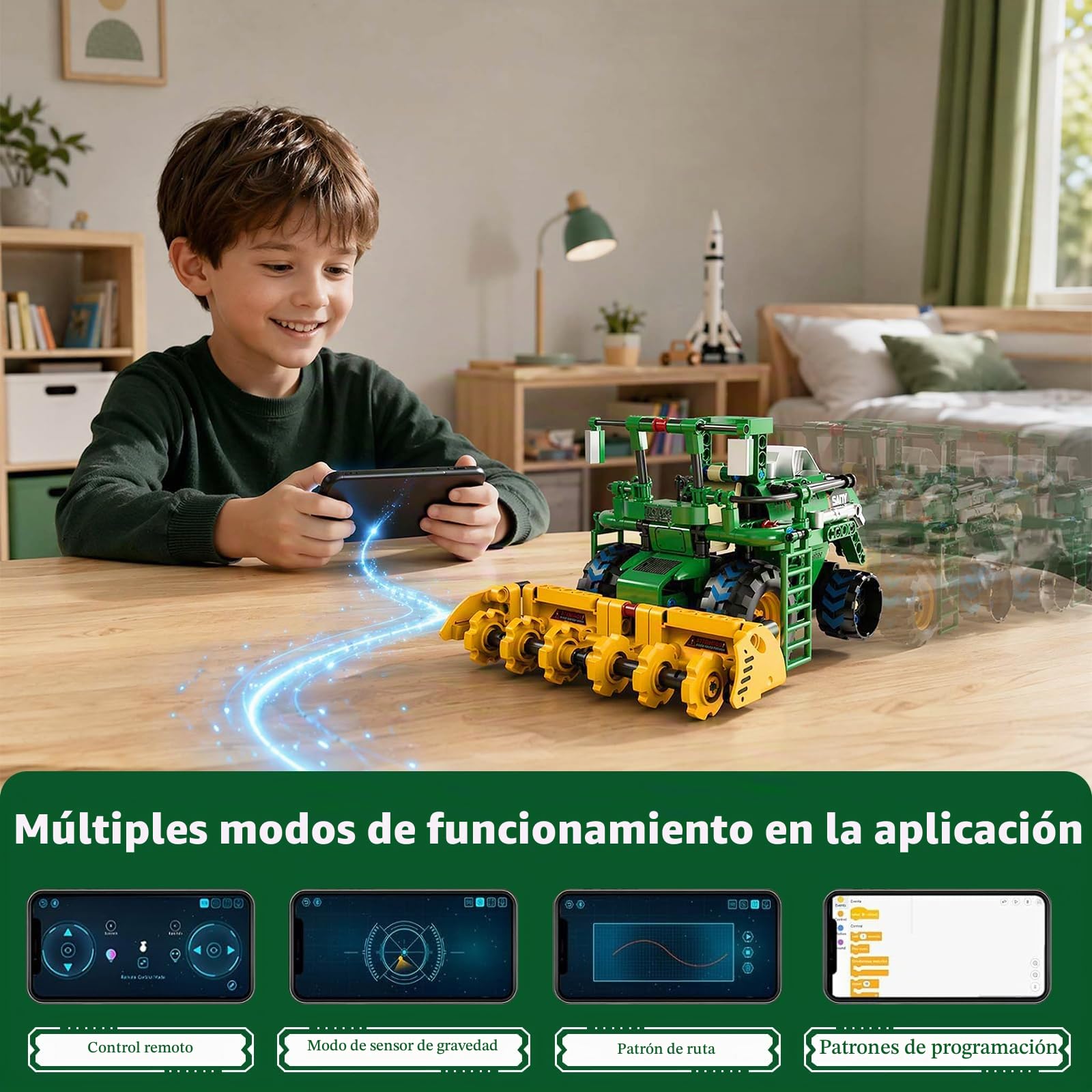 Technic Robot para Niños de 6 a 12 Años, 5 en 1 Kit de construcción de Robots programable Avec Application et Télécommande, Regalo Creativo Educativo para Niños Y Niñas De 6+ Años