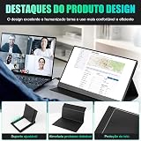 15.6'' Monitor Portátil Conectado com Dupla/HDMI, Monitor de Laptop com Suporte Dobrável, IPS Extensor de Tela para Notebook, Tela de Viagem para Laptop PC y Telefone — imagem 3