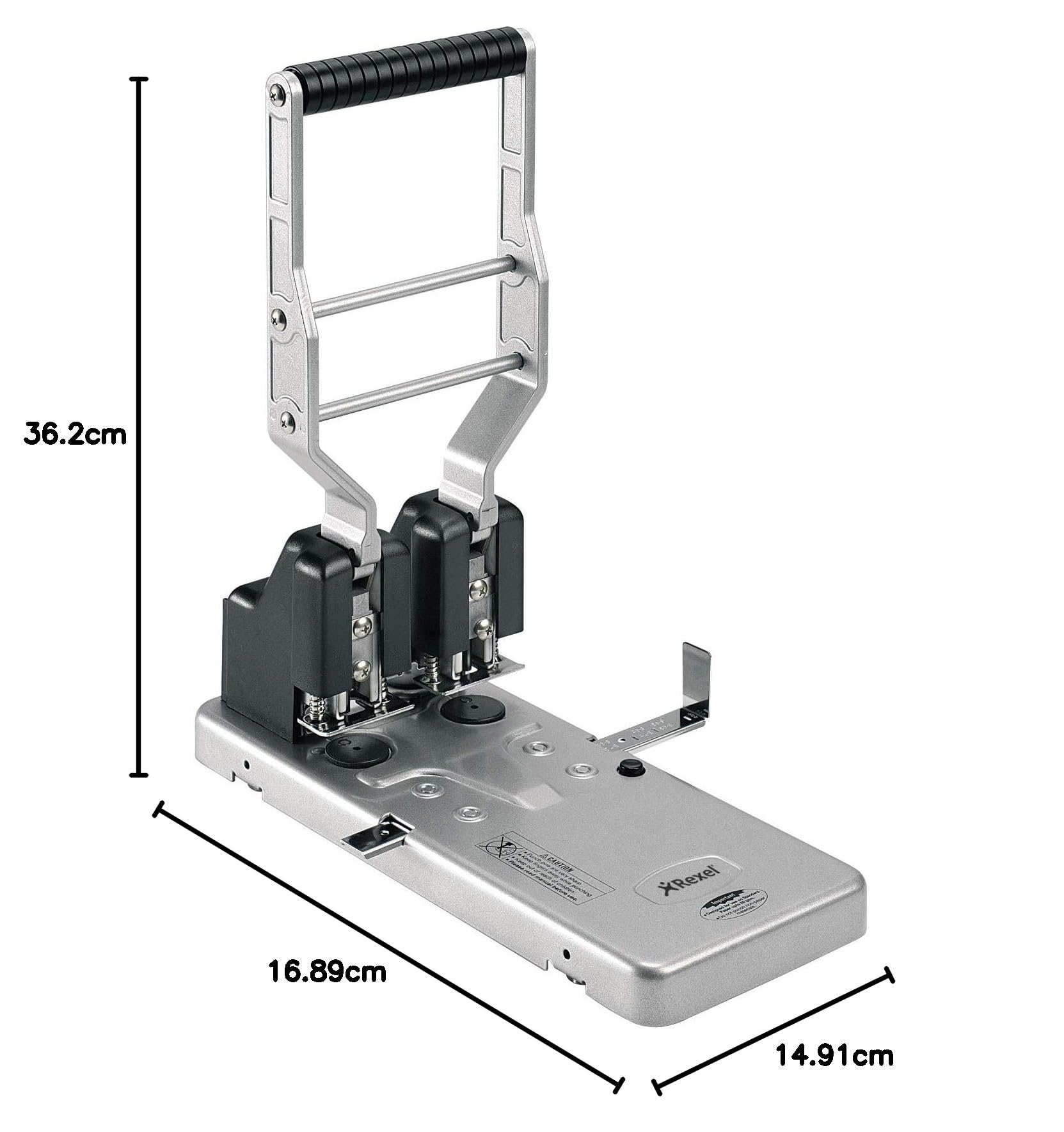 REXEL HD2150 Perforatore - Acciaio/Nero - 2101234