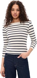 Citizens of Humanity Women's Boat Neck Slim Tee