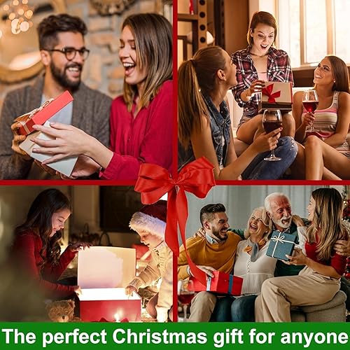 Miniatura 6 de 300 luces LED de Navidad de 98 pies para decoración al aire libre, 8 modos y temporizador de memoria, luces de Navidad con enchufe impermeable para