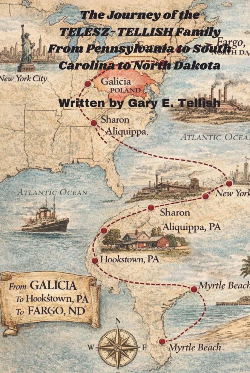 The Journey of the TELESZ-TELLISH FAMILY: From Pennsylvania to South Carolina to North Dakota