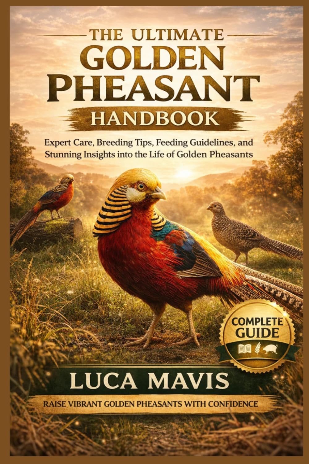 THE ULTIMATE GOLDEN PHEASANT HANDBOOK: Expert Care, Breeding Tips, Feeding Guidelines, and Stunning Insights into the Life of Golden Pheasants