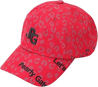 Amazon | [パーリーゲイツ] ユニセックス キャップ (ヒョウ柄プリント