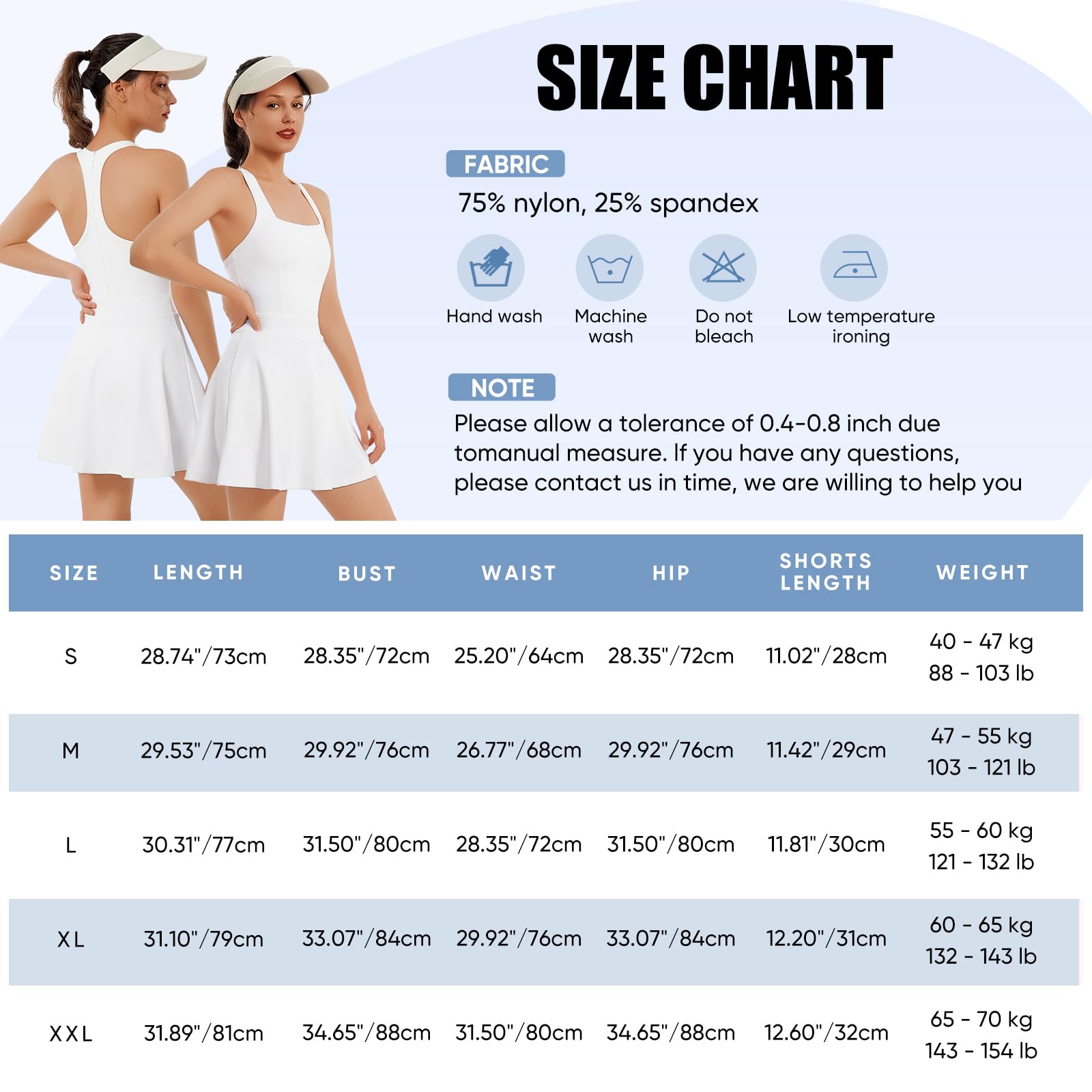 Bezioner Robe Tennis Femme Robe Zippée de Sport Dos Nageur Robes Golf avec Soutien-Gorge Short Intégré et Poches Tenue Tennis
