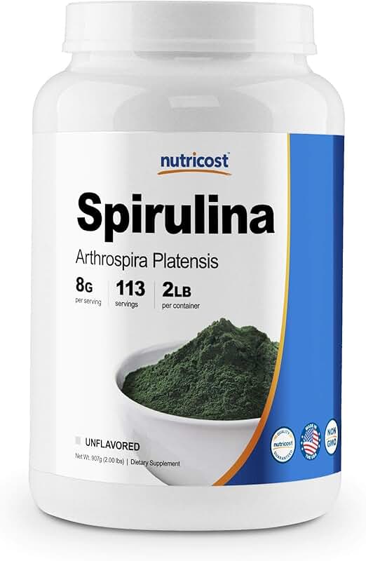 organic spirulina powder