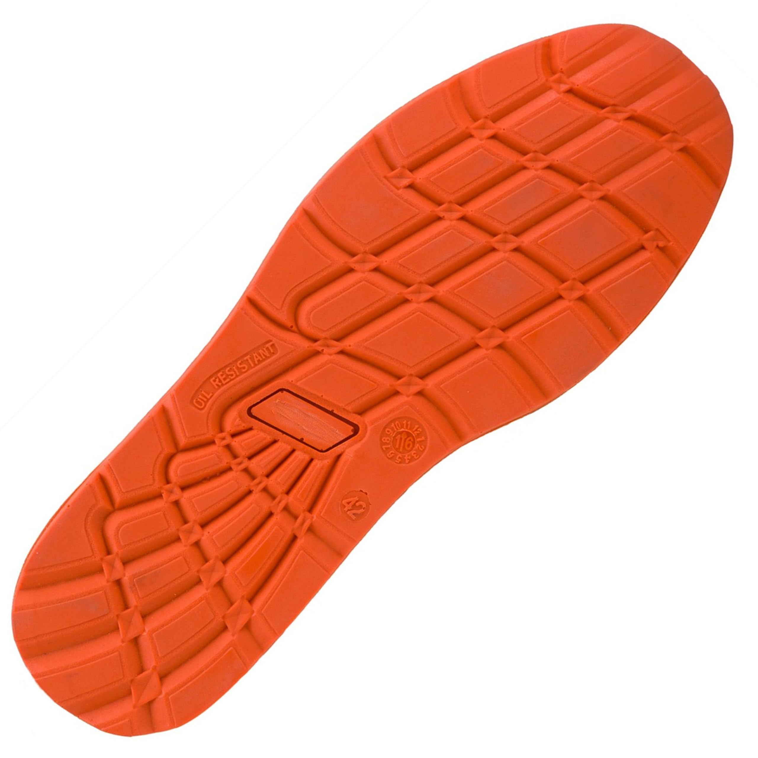 Urgent - Scarpe antinfortunistiche con punta in acciaio 232 S1, arancione/blu scuro