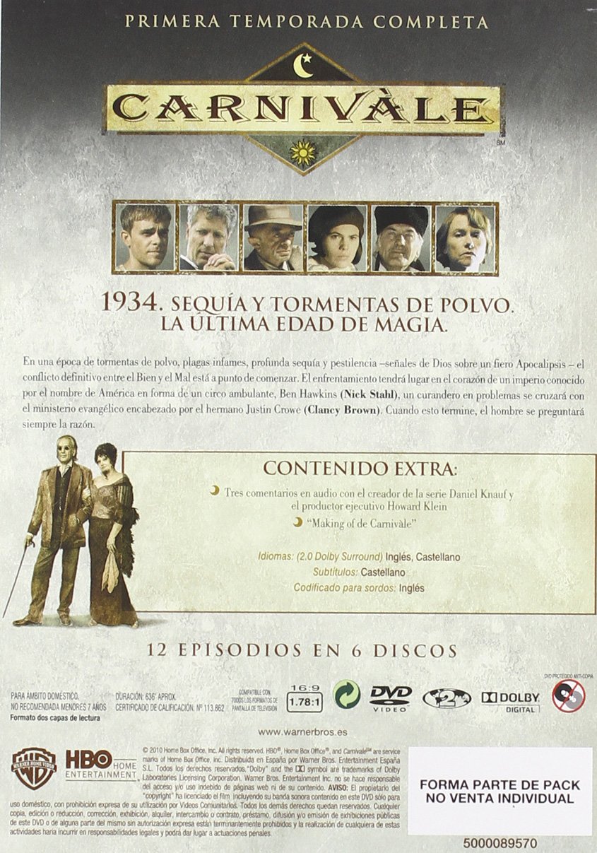 Carnivale Temporada 1-2 [DVD]