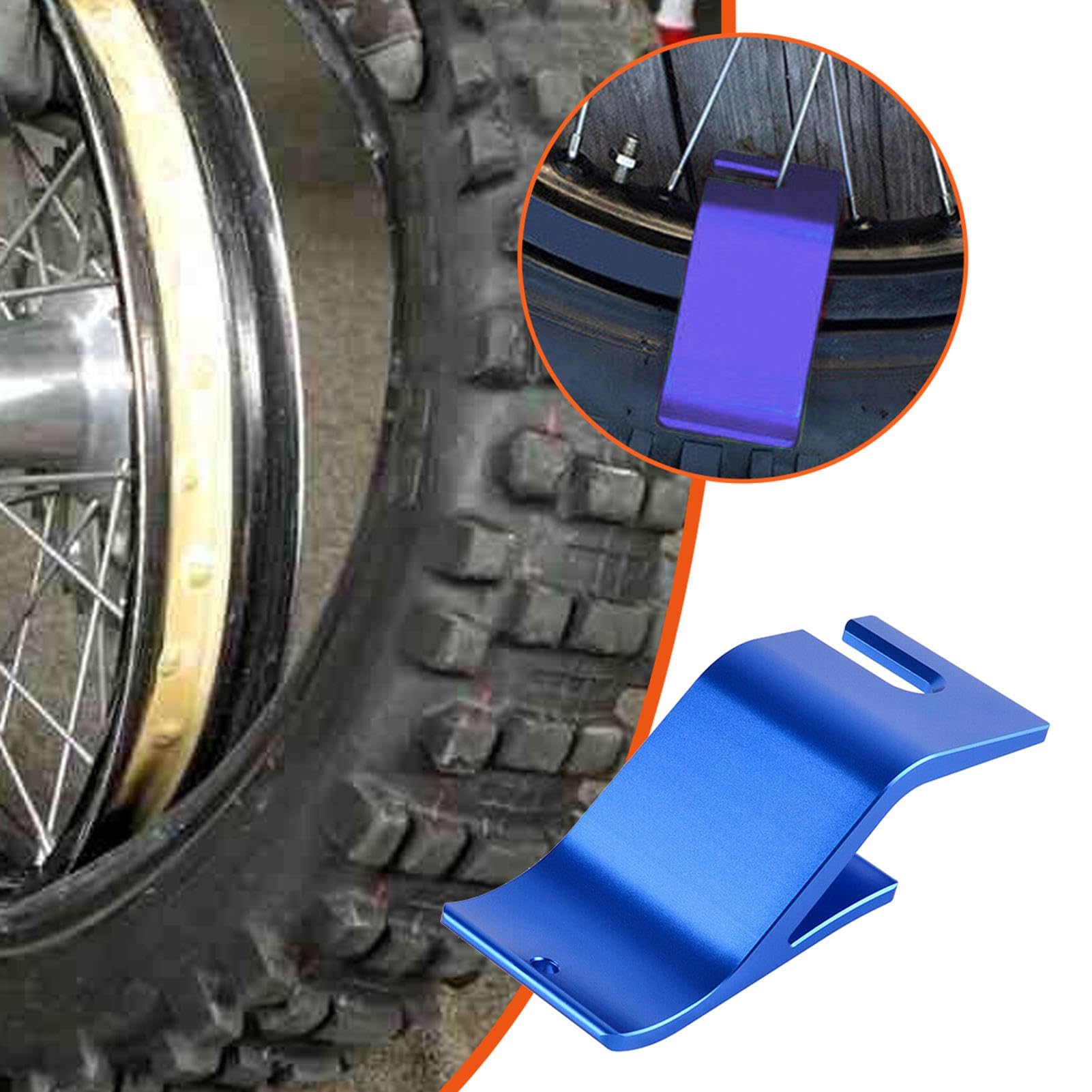 Cambiatore Pneumatici Per Moto In Alluminio 6061, Supporto Tallone Portatile 11,5 Cm, Per Smontaggio E Montaggio Facili Di Gomme Da Strada E Fuoristrada