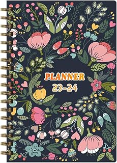 A5 Weekly to View Diary To Do List Notebook Weekly Planner Pad, Checklist Organizer, July 2023 - June 2024 Personal Planner Calendar