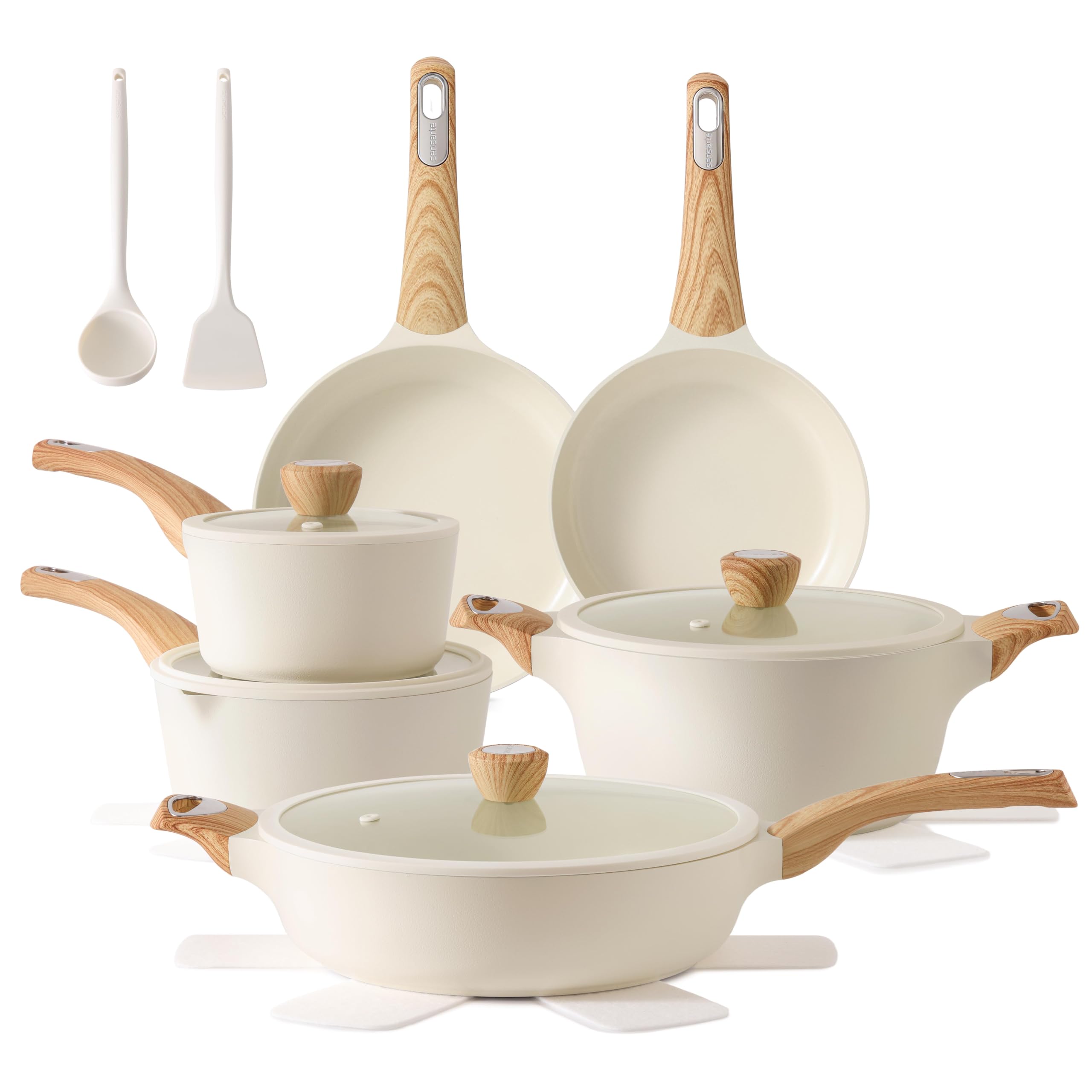 SENSARTE 18 Piece Nonstick Cookware Set -10 SENSARTE 18 Piece Nonstick Cookware Set -10