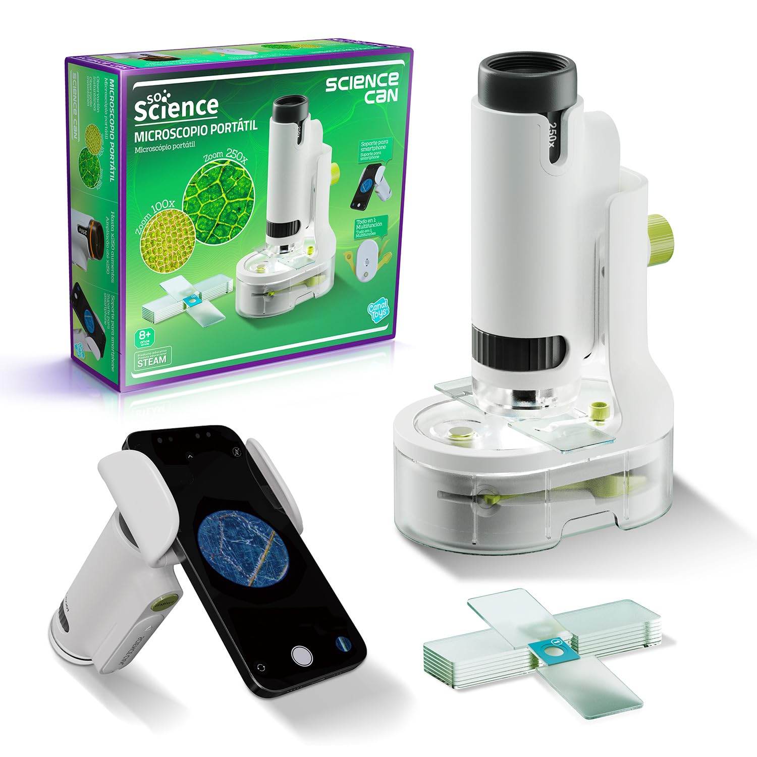 Canal Toys - So Science - Microscopio Portátil - COS 001